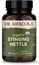 Dr. Mercola Organic Sting Nettle Dietary Supplement, 60 Servings (60 Tablets), non GMO, Gluten Free, Soy Free, USDA Organic
