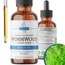 Wormwood Organic Tincture - Suplemento Herbal para la Salud Digestiva y Soporte Gut - Limpieza Natural - Alcohol-Free, Made in USA, 2 Fl Oz