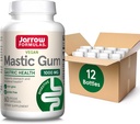 Jarrow Formulas Mastic Gum 1000 mg, Suplemento dietético para el soporte gastrointestinal de salud, 60 cápsulas vegetales, 30 días de suministro, (Pack of 12)
