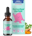 JoySpring Herbal Detox para niños – Cilantro Extract Cleanse to Support Speech &amp; Mejorar el comportamiento – Detox natural con Cilantro - 1 fl oz (30 Servimientos)