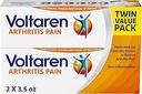 Voltaren Artritis Dolor de dolor para poderosa artritis tópica Dolor Alivio con Diclofenac - NUEVO Easy Open Cap - 100 g x 2