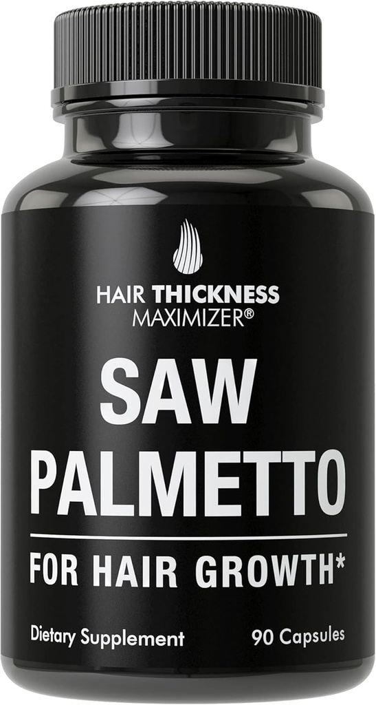 Vi Palmetto para Hombres y Mujeres Peluqueros. Saw Palmetto Supplment to Support Hair Strength & Thickness. Caspules libres sin gluten
