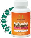 Refluxter Sodium Alginate Capsules – Natural Acid Reflux & GERD Relief Supplement. Soporta LPR, Reflujo silencioso, acidez cardiaca, indigestión. Terapia alginada. Alginato de sodio. 60 cápsulas Vegan