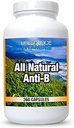 LifeSource Vitamins All Natural Anti-B for Immune Support, 14 All Natural Ingredient with Echinacea &amp; Ajo Extract, 360 Immune Defense Capsules