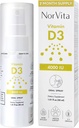 Vitamina D3 Spray 4000 UI (215 Servings) - Alta Absorción, Vegan, Apoya el Hueso &amp; Salud Inmune, Absorción de calcio - Diaria vitamina D