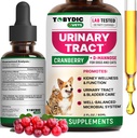 Cat &amp; Dog Natural UTI Medicina &amp; Tratamiento de la Infección de la Tracto urinaria con Arándano - Riñón + Soporte de la vejiga Suplemento - Mejor prevención de la incontinencia de orina &amp; Piedras de la vejiga - Pet Renal Health