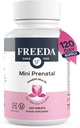 LIBERTAD Mini Vitamina Prenatal - Prenatal de Kosher -Tiny Easy to Swallow Tablets - Vitaminas prenatales con Hierro, Ácido Fólico Prenatal/Folato, Vitamina D - Multivitamínico Prenatal para Mujeres Embarazadas (240)