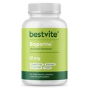 Bioperina 10mg (120 cápsulas vegetarianas) - No Stearates - Vegan - No GMO - Gluten Gratis - Absorción Enhancer