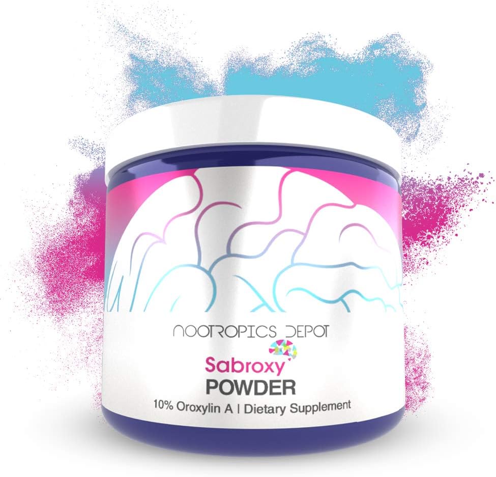 Nootropics Depot Sabroxy® Oroxylin-A Powder TEN 30 Grams Silencio Mínimo 10% Oroxylin-A ANTE Oroxylum indicum ANTE may Help Promote Focus " Motivation TEN may Help Promote Cognitive Function