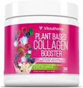 Vitauthority Vegan Collagen Powder for Women - Plant Based Collagen Supplement for Women with Proprietary Vegan Hair Skin and Nails Vitaminas - Vegetarian Collagen Powder with Hyaluronic Acid