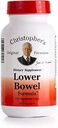 Christopher's Original Formulas Lower Bowel Cleanse Formula Capsules - Herbal Laxative Colon Cleanse y Gut Cleanse 100 ct.