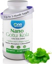 One Planet Nutrition Nano Gotu Kola 250 mg Veggie Capsules (120 Servings), Gotu Kola Extract, Nano for Enhanced Absorption, Enhances Brain Function & Collagen Synthesis, Non-GMO, Vegan, Gluten-Free