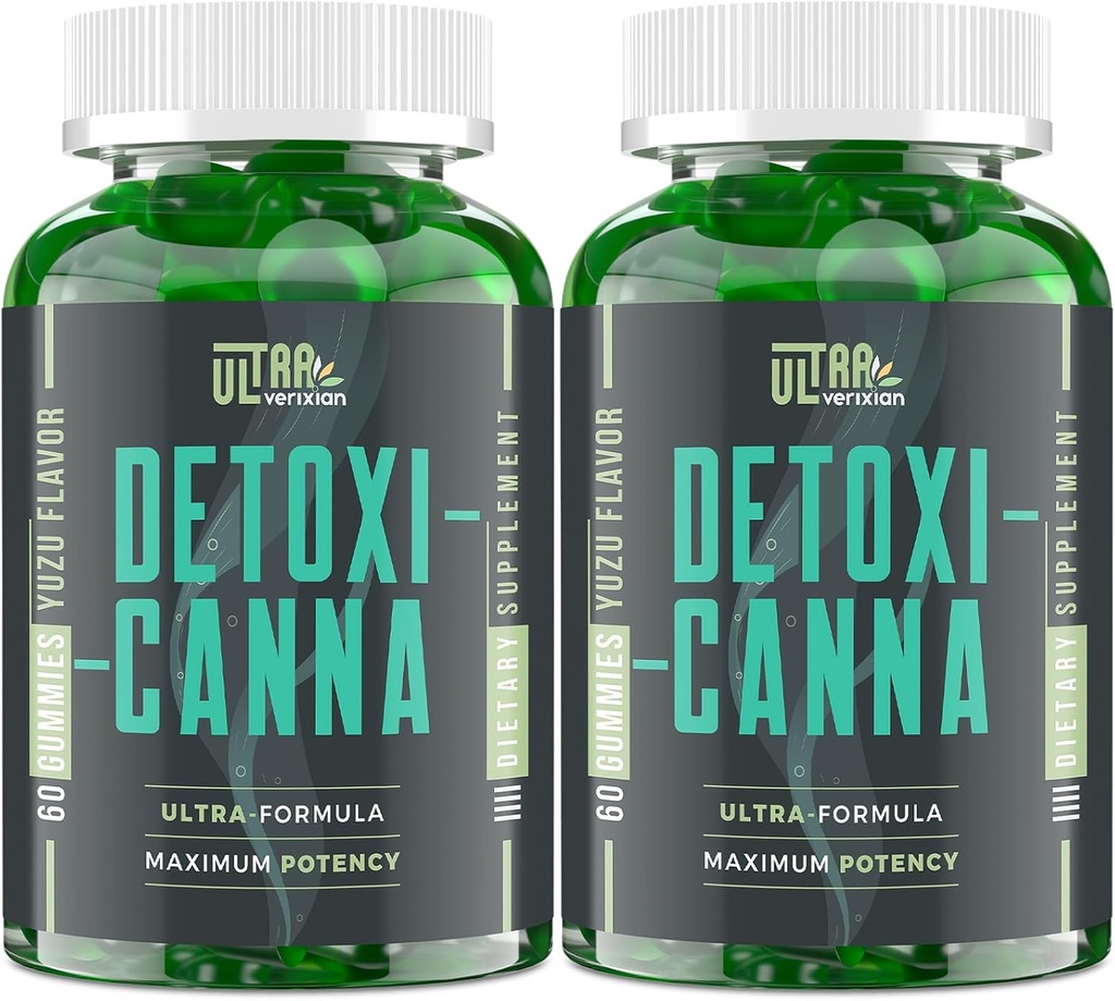 Detox Cleanse Gummies - Liver, Gut, Kidney Cleanse Detox " Repair, Rapid " Effective Full Body Cleanse Best for Women and Men with Milk Thistle - Natural Plant-Based Detox Supplement, 120 Gummies