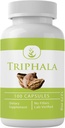 PURE ORIGINAL INGREDIENTES Triphala Powder, (100 cápsulas) Siempre puro, sin aditivos ni artillería, Lab Verified
