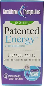 Terapéutica Nutricional Energía patentada con factor NT, 60 Wafers mezclados de Berry Chewable
