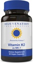 Rejuvenecimiento Terapéutica Vitamina K2 MK-7 tención 60-Day Supply, High Potency (300mcg)