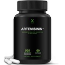 HUMANX Artemisinin 505mg con Bioperina para la Absorción Mayor - Apoyos Envejecimiento saludable, digestión e inmunidad - Estados Unidos Tercero testado - Vegan, No GMO - Artemisia Annua - Sweet Wormwood Extract