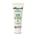 Natural Path Alas de plata 200ppm de plata con Aloe Vera Gel y Tea Tree Oil - Cuidado de la piel calmante - 0.75 oz