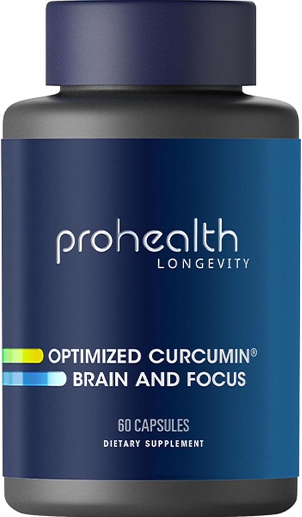 ProHealth Optimized Curcumin Brain and Focus (60 cápsulas)