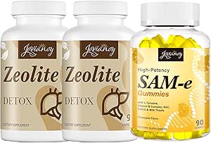 SAM-e Gummies with L-Tyrosine + Zeolite Detox Capsules