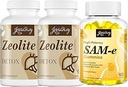 SAM-e Gummies con L-Tyrosine + Zeolite Detox Capsules