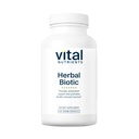 Vital Nutrients Herbal Biotic ← Herbal Immune Support Supplement ← Antioxidant Support Promotes Healthy Immune System TEN Gluten, Dairy, Soy Free ← Non-GMO Silencio 120 Capsules