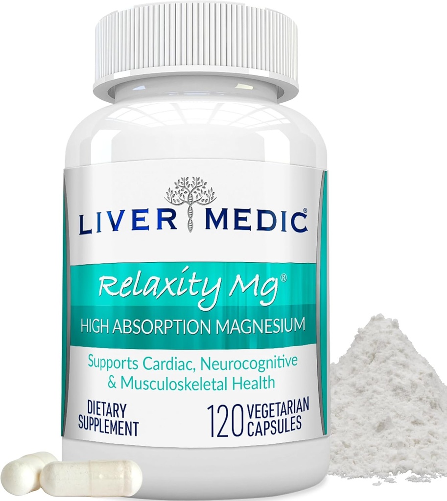 Relajación Magnesio Glycinate Chelate Suplemento Alta Absorción Muscle Cramps Bone Health Sleep Support Clean NonGMO 120 Vegetarian Capsules 200mg