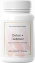 Nutrido Detox de Salud Natural + Debloat - Milk Thistle & Dandelion Root Vegan Supplement for Women - Bloating Relief & Digestion Support - 60 cápsulas