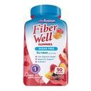 Vitafusion Fiber Well Sugar Suplemento de fibra gratis, 90 Conde B12 Vitaminas Gummy, 60 Con
