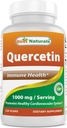 Mejores Naturales Quercetina 1000 mg/Serving 120 Veggie Capsules (120 Cuenta (Pack of 1))
