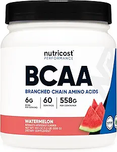Nutricost BCAA Powder 2:1:1 (Watermelon) - 60 Servimientos