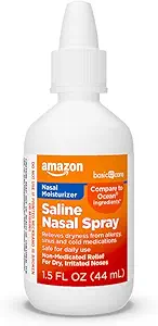 Cuidado Básico Premium Saline Nasal Moisturizing Spray, 1,5 fl oz (Pack of 1), Clear