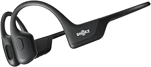 SHOKZ OpenRun Pro - Open-Ear Bluetooth Bono Conducción Auriculares deportivos, Auriculares inalámbricos resistentes al sudor para entrenamientos y funcionamiento con Mic de base profunda Premium, con Banda de pelo, Negro