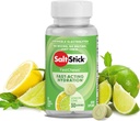 SaltStick Electrolyte FastChews - 60 Conde Lemon Lime Flavor - Tablas electrolíticas Chewable para hidratación, Tablas de sal, Alivio de la deshidratación
