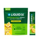 Liquid I.V.® Hydration Multiplier +Energía - Lemon Ginger TEN Electrolyte Powder Drink Mix TEN 1 Pack (14 Servings)