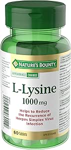 Bounty L-Lysine de la naturaleza - 1000 mg - 60 Tabletas