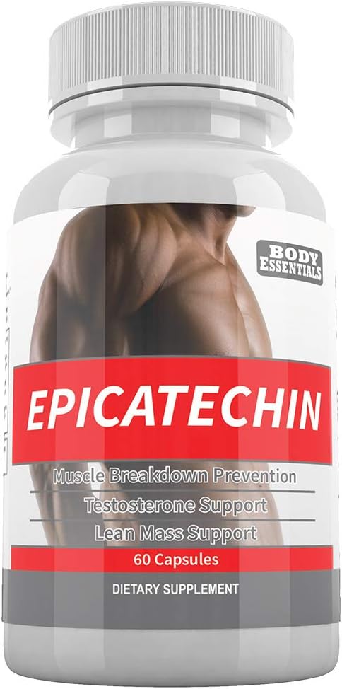 EPICATECHIN - 60 cápsulas – 300 mg por servicio Maximizar el crecimiento muscular – aumentar la síntesis de proteínas, las ganancias, el músculo magro – aumentar la fuerza y disminuir la grasa corporal