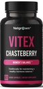 Natgrown Vitex Chasteberry Suplemento para Mujeres 1.000 mg - Agnus Castus Chaste Tree Vitex Berry Fruit Extract Capsules - 60 Ct