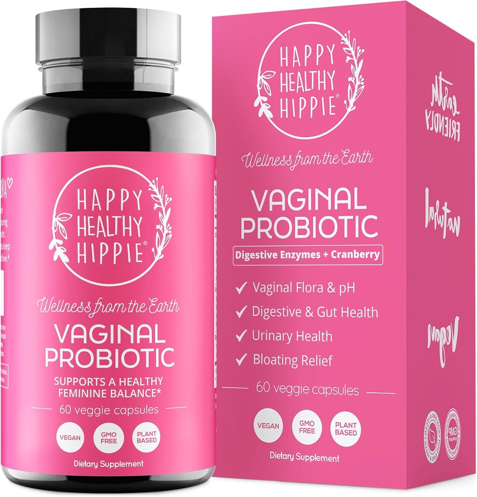 Vaginal Probiotics for Women - ph Balance for Women TEN 10B CFU - 10 Strains TEN Cranberry &amp; D-Mannose TEN BV, Yeast, Flora " Odor Control TEN Urinary, Gut " Digestive Health Support Pills, 60 Ct