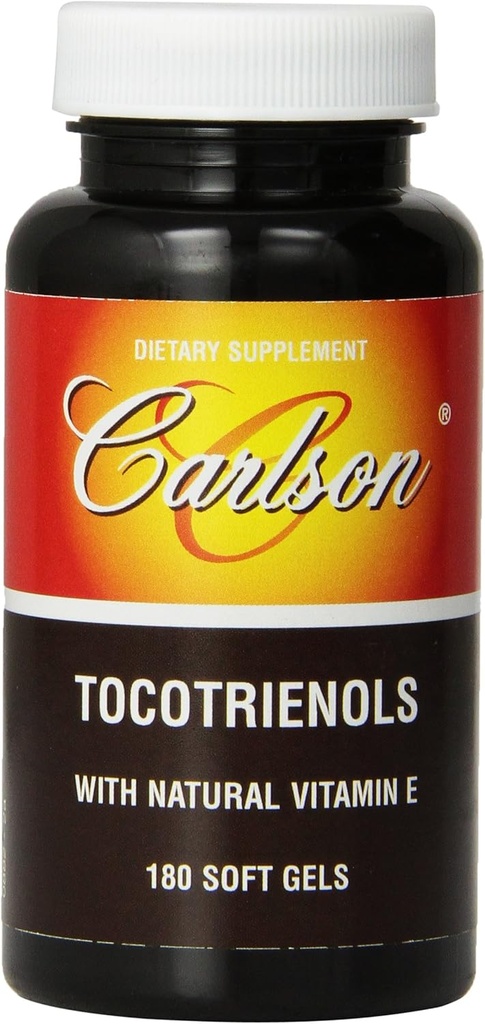 Laboratorios Carlson Tocotrienols con vitamina E natural, 180 Softgels