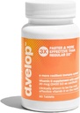 d.Velop Vitamina D Suplementos 2400 UI, 20 mcg – High Potency Vitamin D3 para Immune Support, Bone & Heart Health – 3X Faster &amp; More Effective - Clinically Tested - Vitamina D Pills, 60 Cuenta