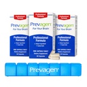 Prevagen Professional Fórmula - 90 Capsules (3 Mes de Suministro) ← Fórmula para su cerebro Ø 40 mg de Apoaequorin Plus Vitamina D3 con 7-Day Pill Minder