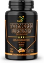 Curcumina Turmérica con Pimienta Negra 1.500mg ANTE 90 cápsulas vegetarianas TENIDO Suplemento dietético con 95% Curcuminoides Estandarizados " Bioperina para la Potencia " Absorción Silenciosa No GMO, Gluten Gratis