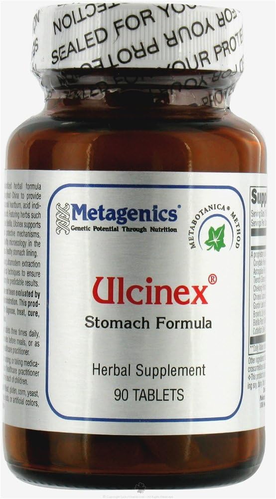 Metagenics - Ulcinex - 90 Tabletas [Salud y Belleza]