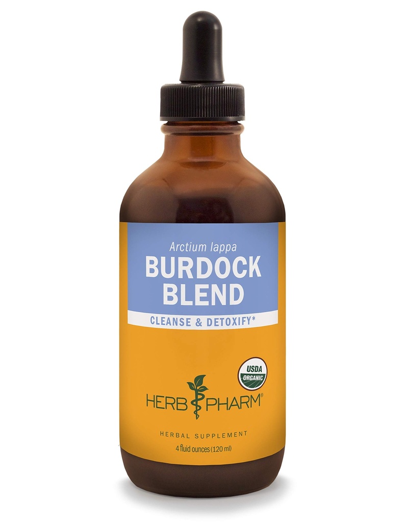 Herb Pharm Burdock Blend Liquid Extract to Support Cleansing " Detoxifying - 4 Ounce