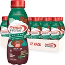 Premier Protein Shake, Limited Edition Winter Mint Chocolate, 30g Protein, 1g Sugar, 24 Vitamins & Minerals, Nutrients to Support Immune Health, 11.5 oz, 12 Pack