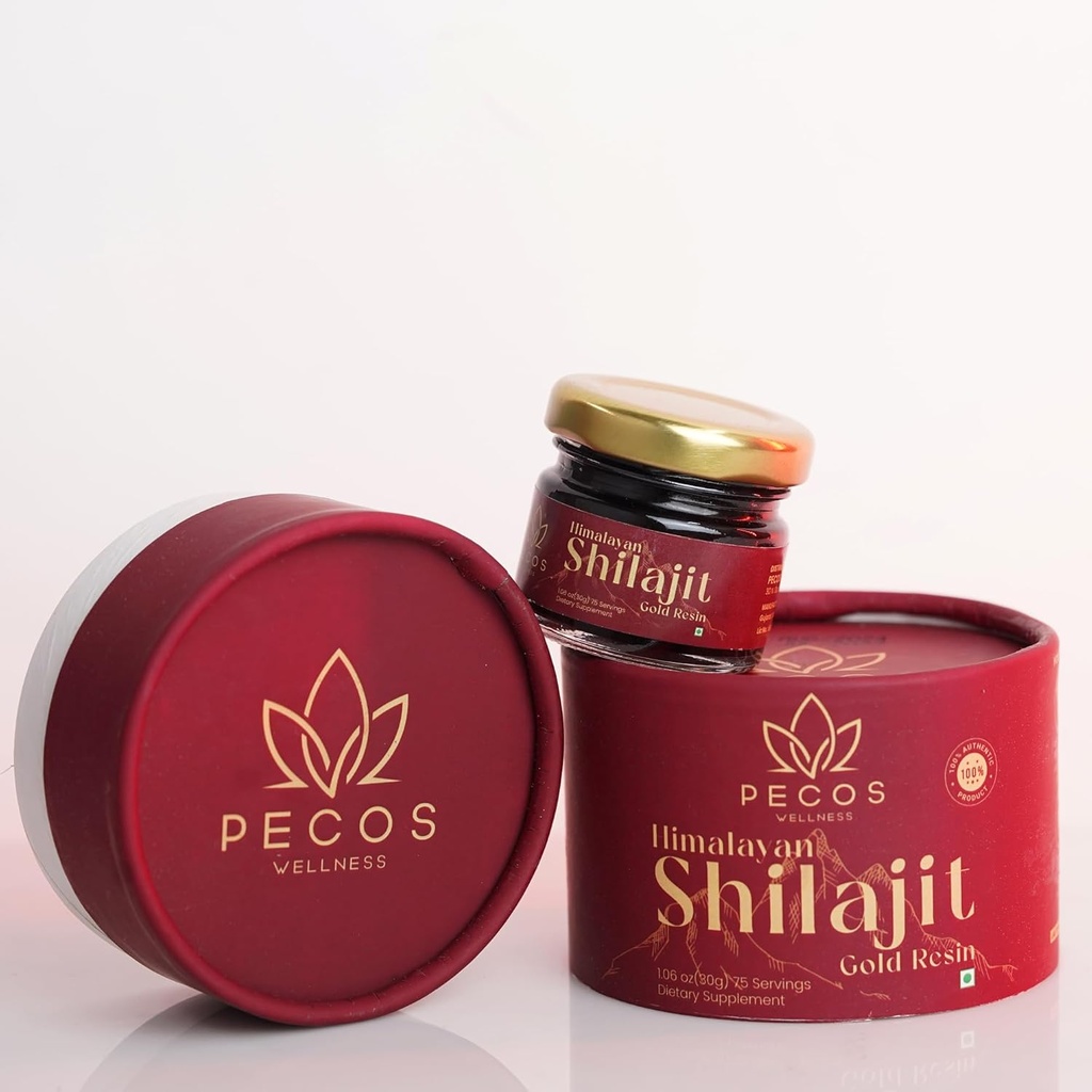Pure Himalaya Shilajit Resin High Potency Gold Grade for Men & Women| 100 Servings for Energy Boost & Immune Support, 85+ Trace Minerals, 76%+ Fulvic Acid, with Lab Test Report, 30g