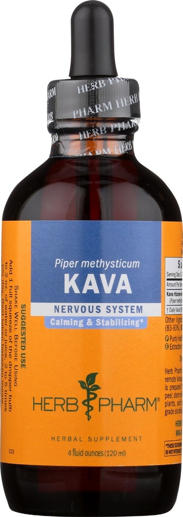 Ecológico Kava Extract líquido para estrés Soporte " Relajación: Vegan Kava Extract, Non-GMO Kava Tintura para calma " Mood relajado, libre de gluten, 4 Oz Silencioso hasta 3 meses Suministro