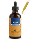 Herb Pharm Kava Root Liquid Extract: Reduces Stress, Relaxing, Vegan, Non-GMO Kava Kava Tincture for Calm & Relaxed Mind, Made with Noble Kava, Gluten-Free, Up to 3 Month Supply, 4 oz