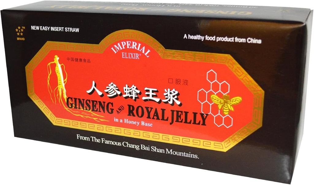 Ginseng " Royal Jelly Extract 10CC Imperial Elixir (Ginseng Company) 30 Vial